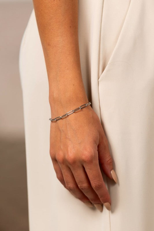 Back It Up Paperclip Bracelet