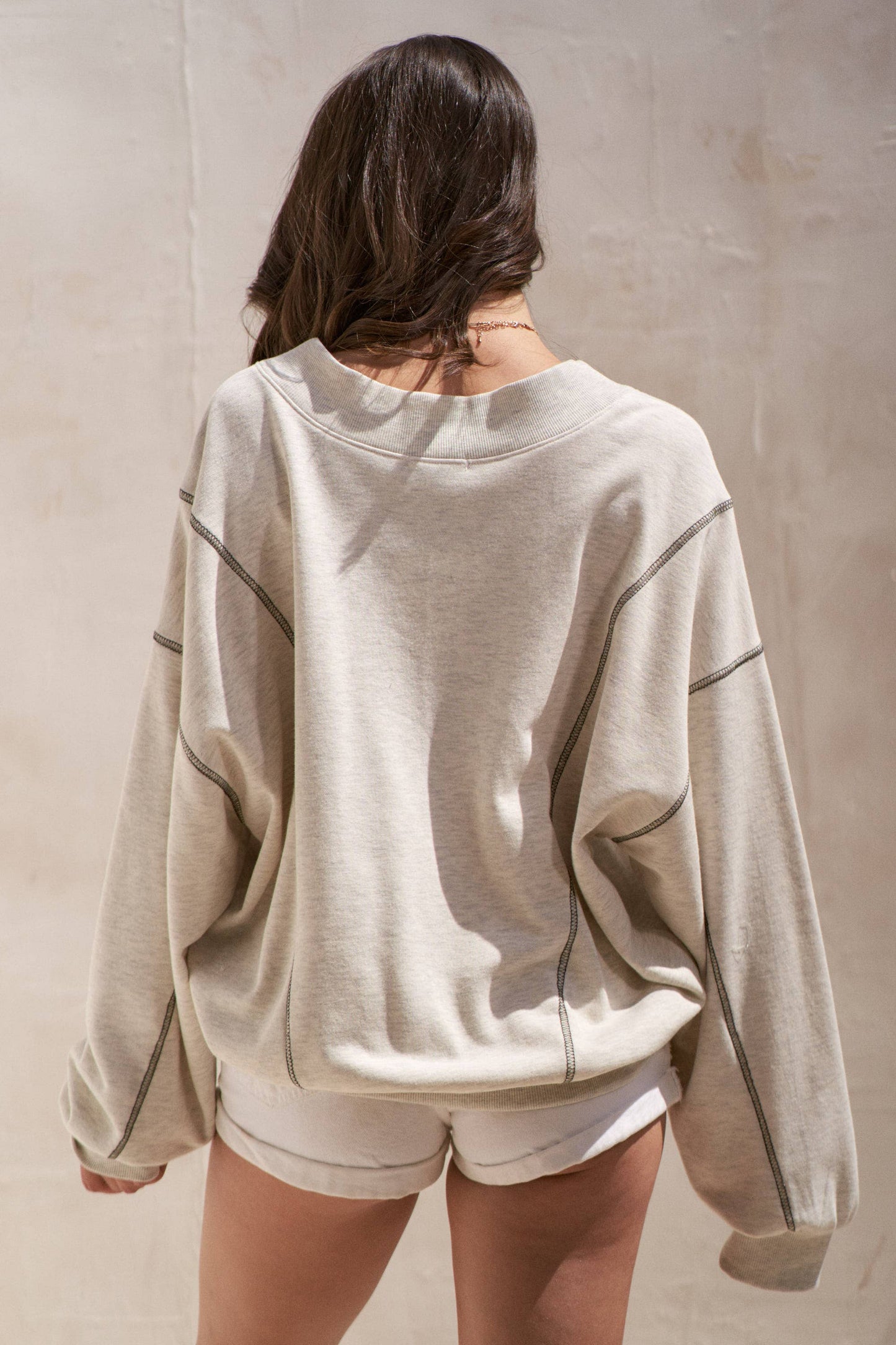 Tammy Twist Front Long Sleeve Top