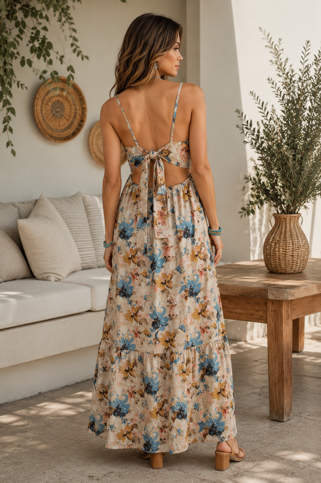 Feeling Good Floral Maxi Dress