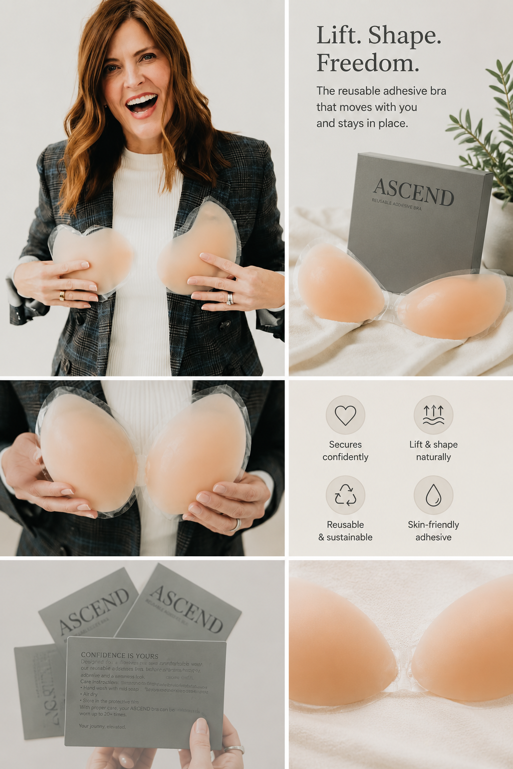 Reusable Adhesive Cutlets
