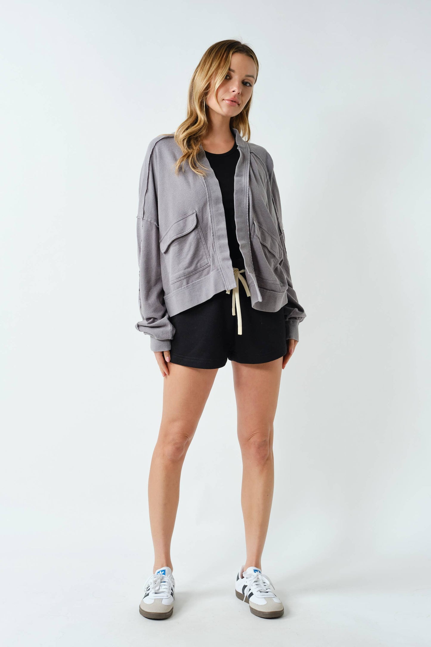 Solstice Mineral Wash Cardigan