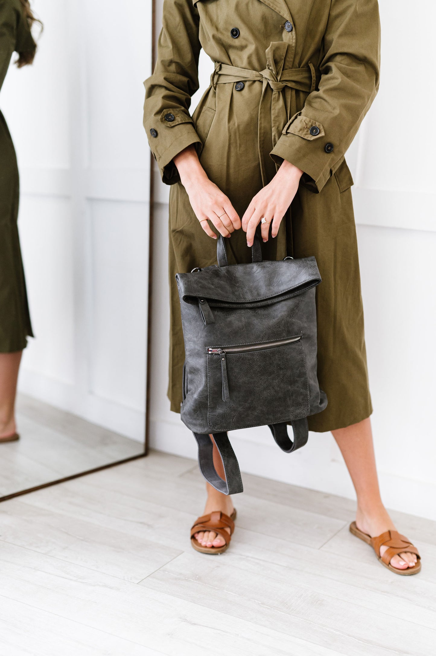 Frankie Fold Over Backpack
