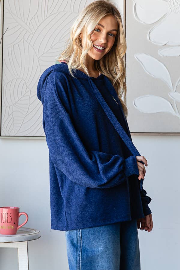 Amazingly Aztec Solid Knot Hoodie