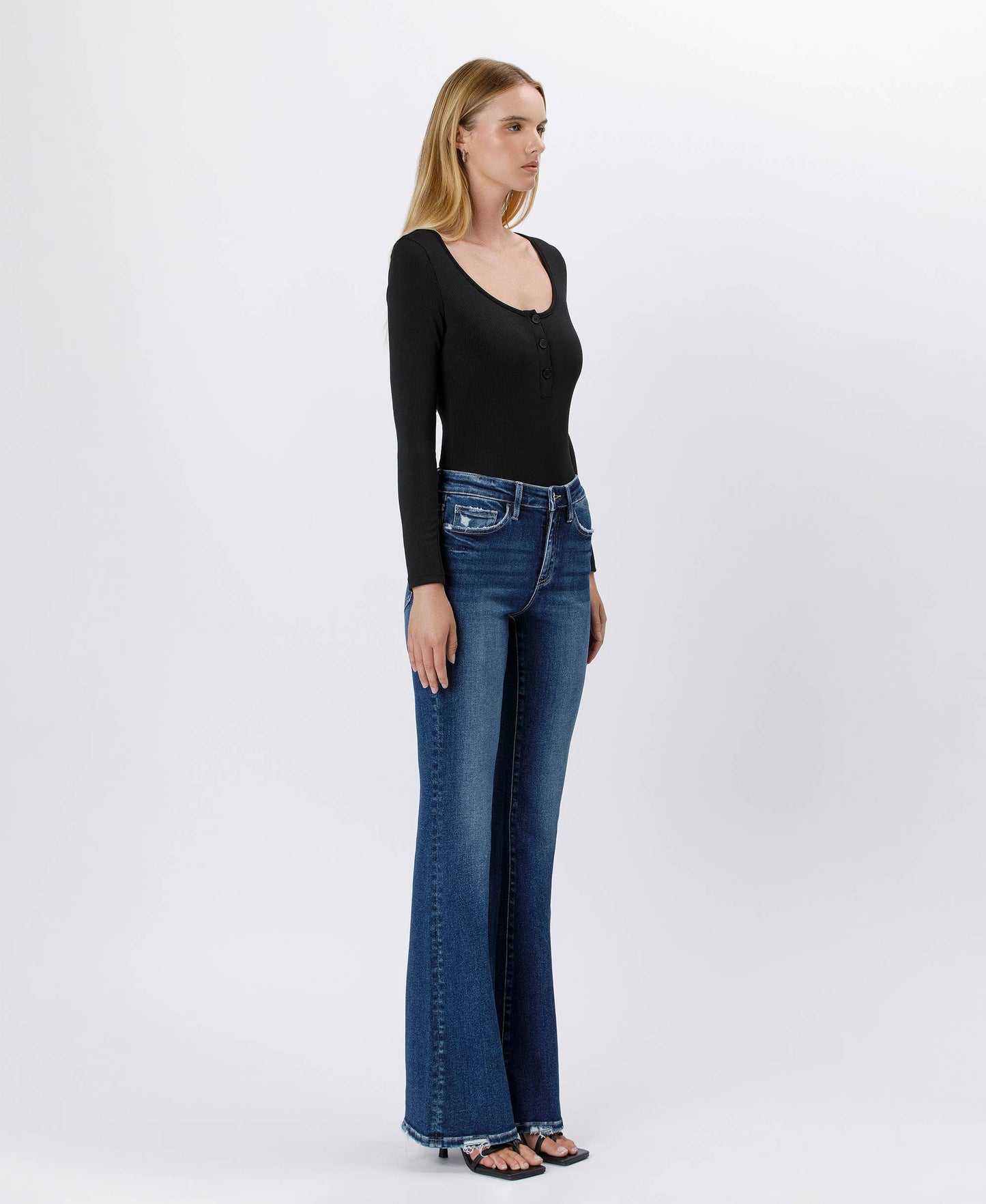 Lovervet Haven High Rise Flare Jeans