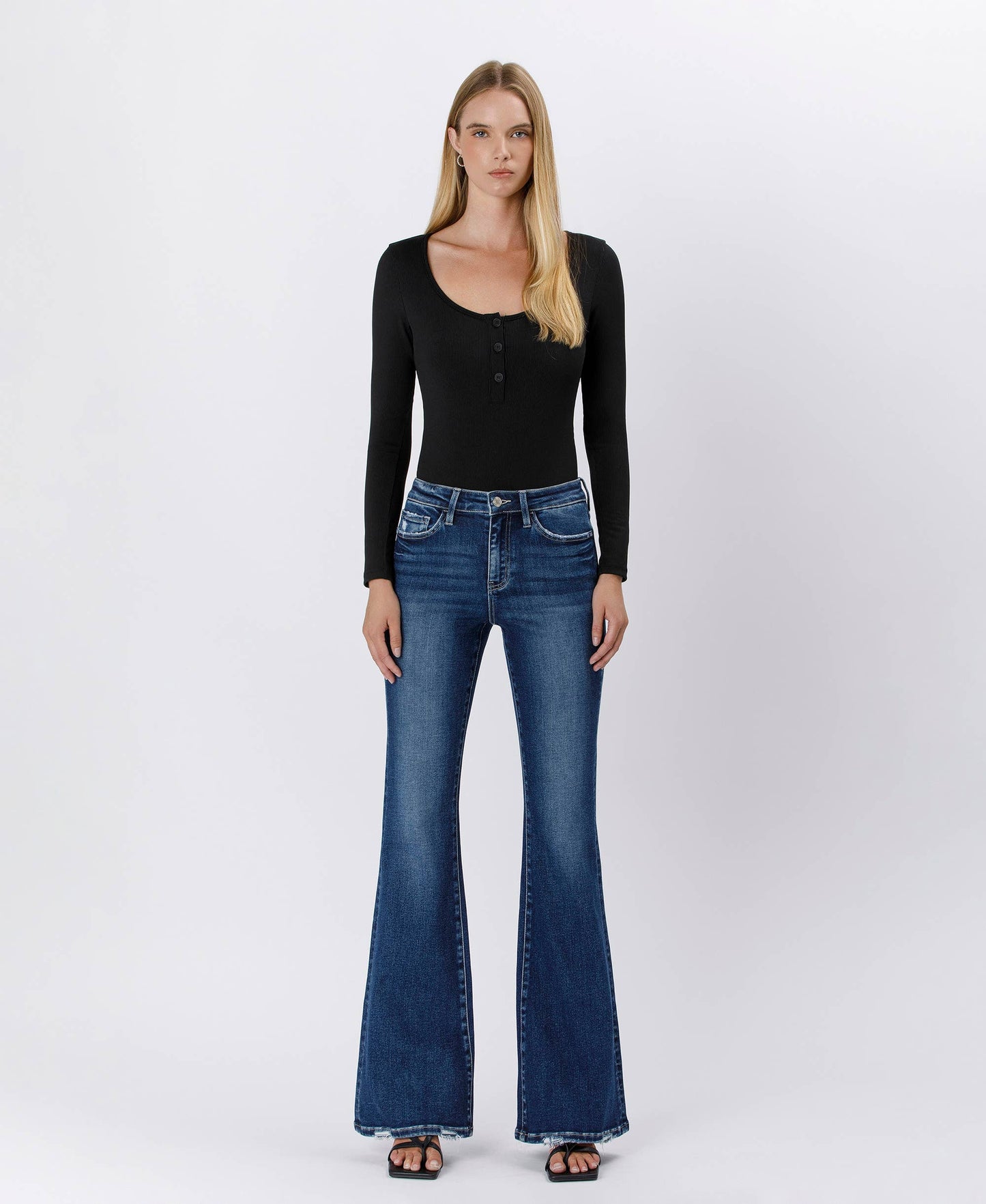 Lovervet Haven High Rise Flare Jeans