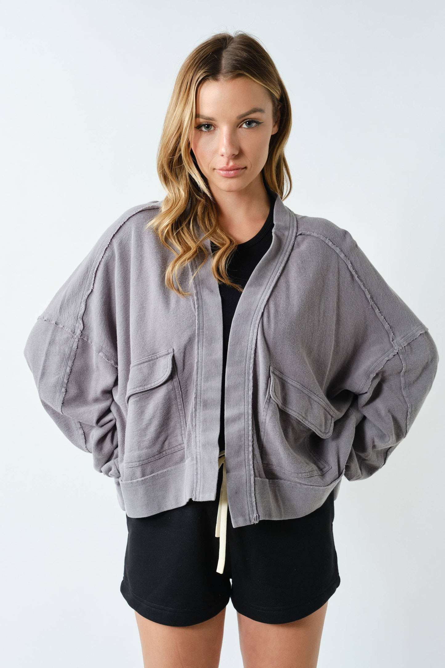 Solstice Mineral Wash Cardigan