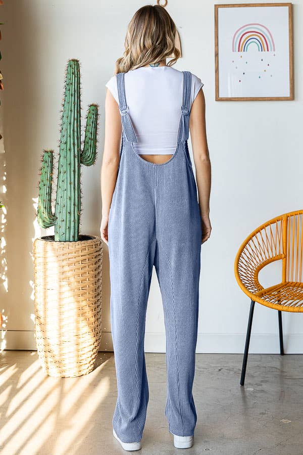 Cindy Lou Ribbed Jumpsuit Overalls