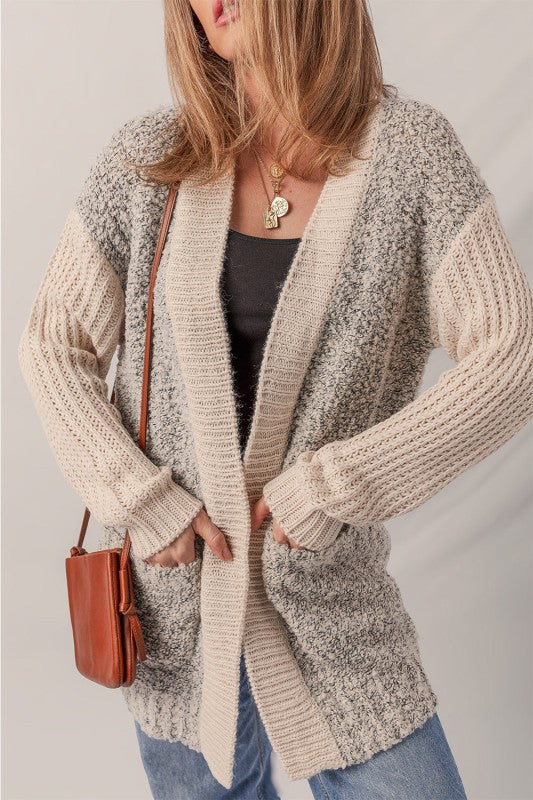 Everyday Embrace Open Front Cardigan