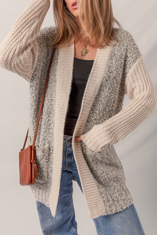 Everyday Embrace Open Front Cardigan