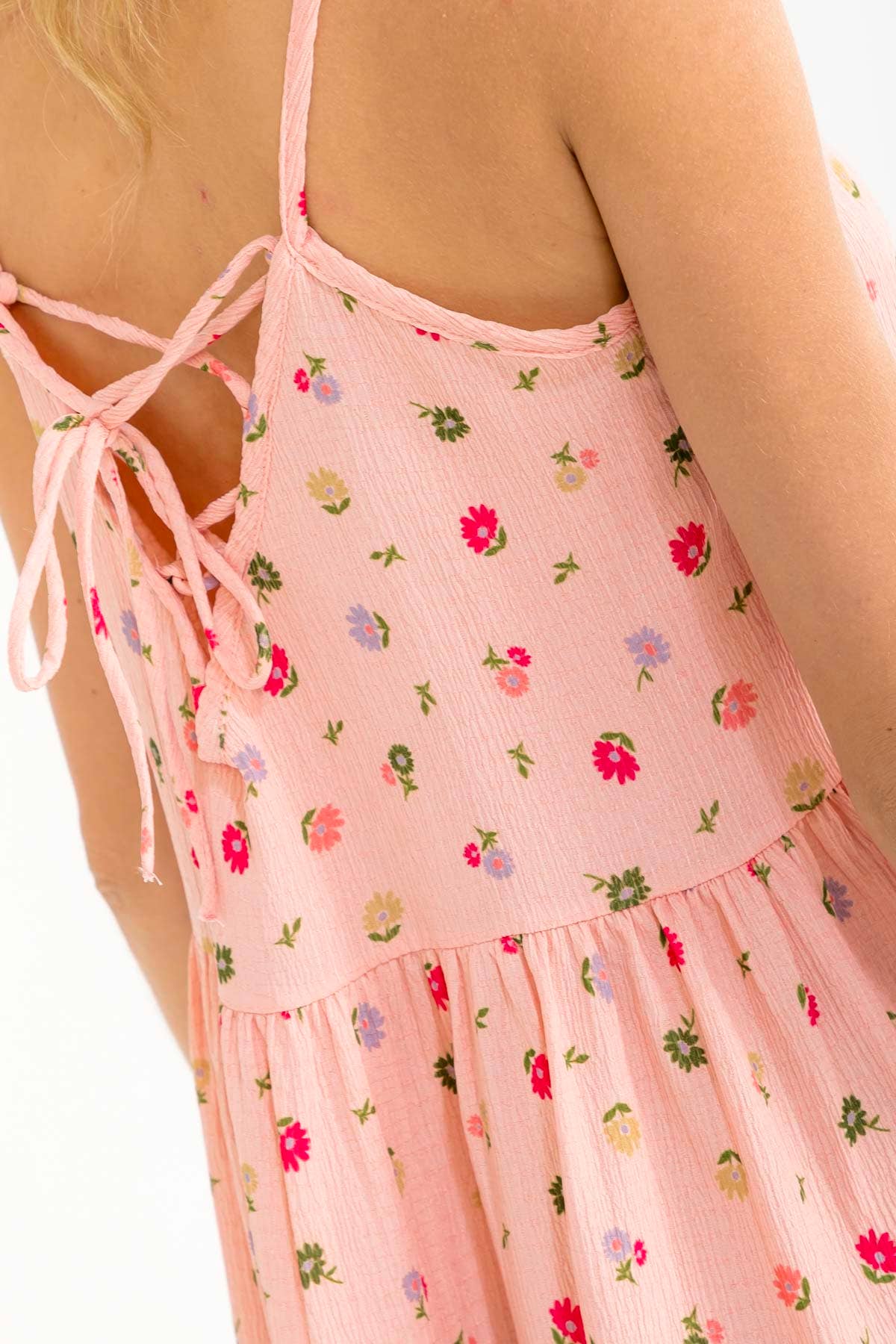 Kristy Floral Tiered Cami Mini Dress