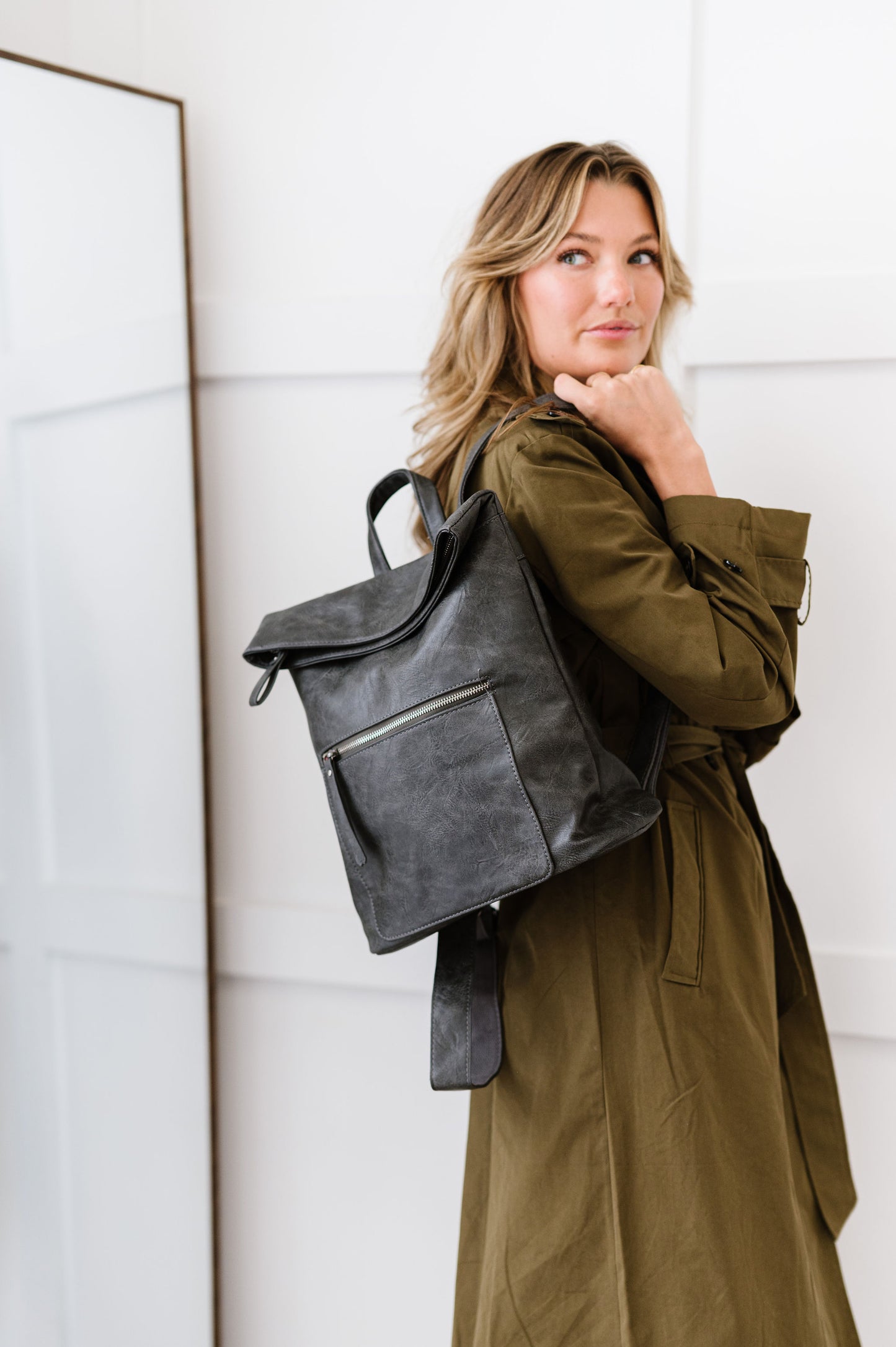 Frankie Fold Over Backpack