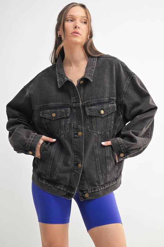Move Over Oversized Denim Jacket