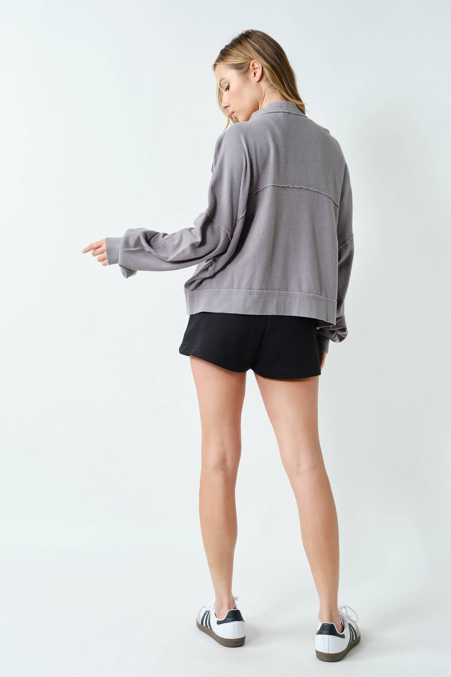Solstice Mineral Wash Cardigan