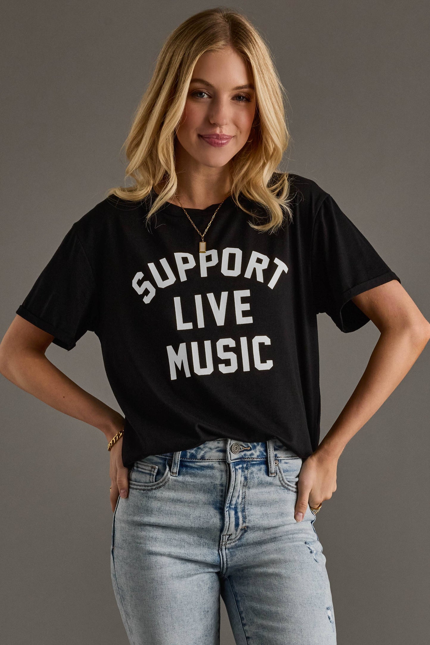 Support Live Music Tee