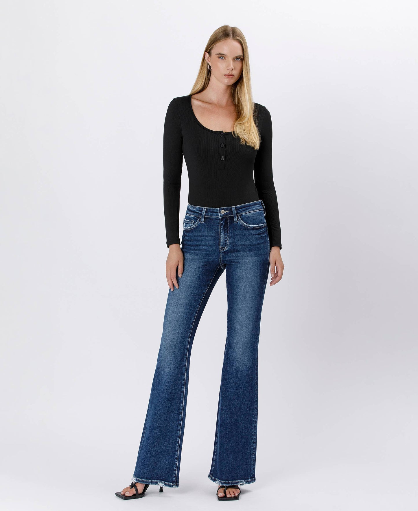 Lovervet Haven High Rise Flare Jeans