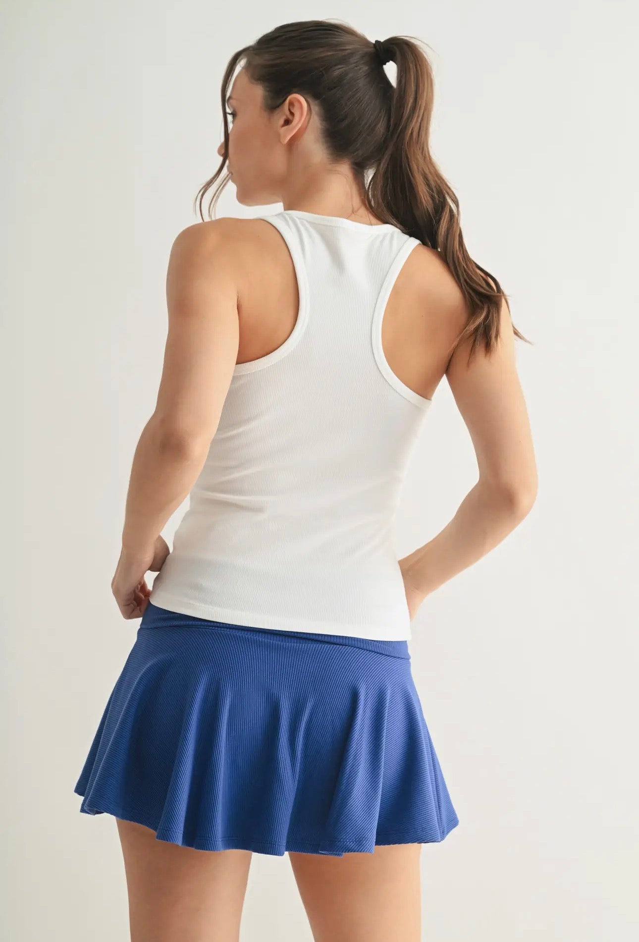 Simone Slim Fit Scoop Neck Tank Top
