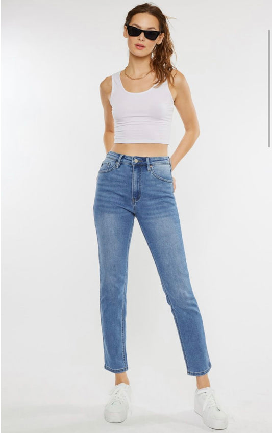 Kancan Dakota High Rise Slim Straighten Jeans