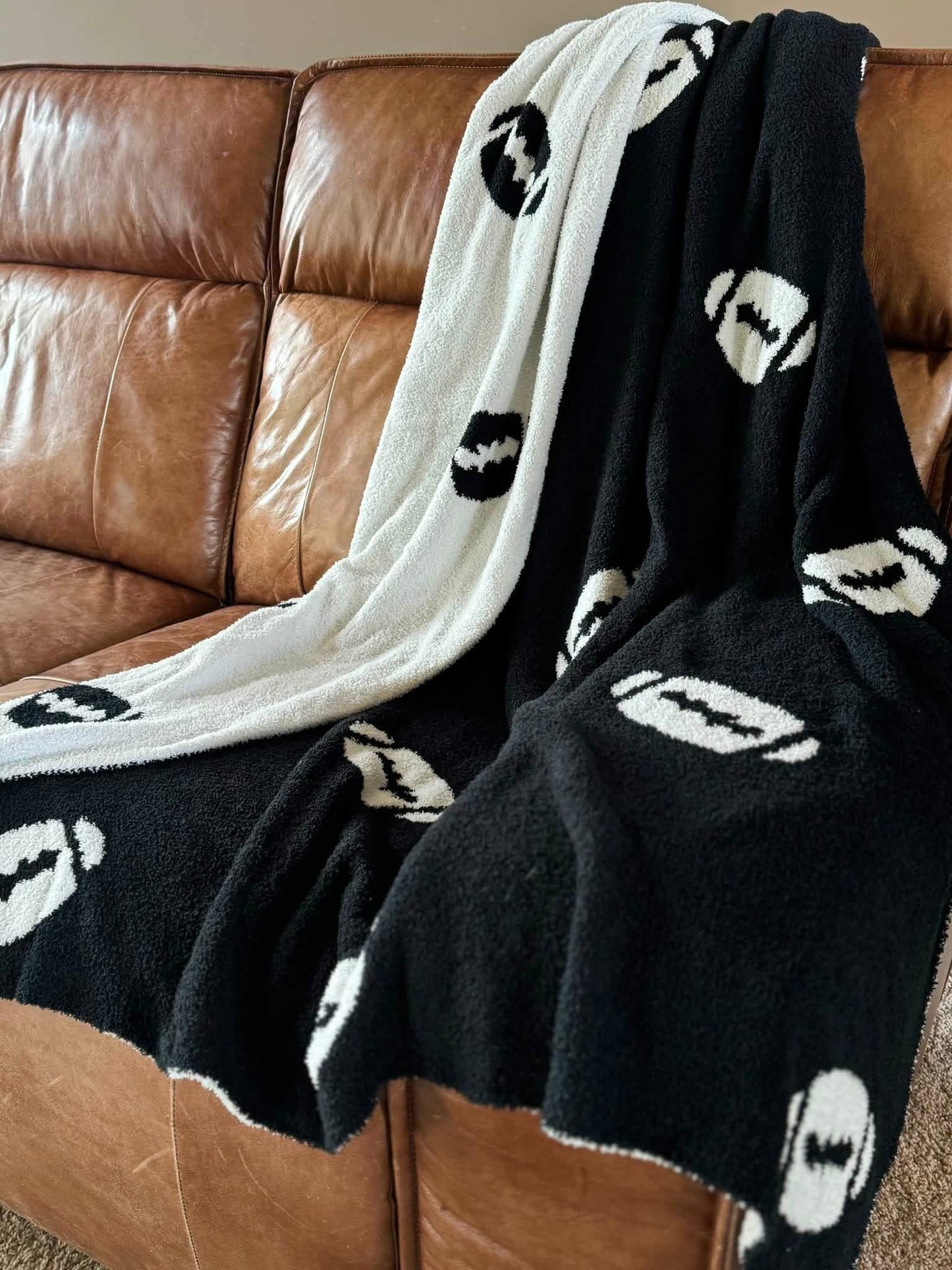 Luxe Football Blanket