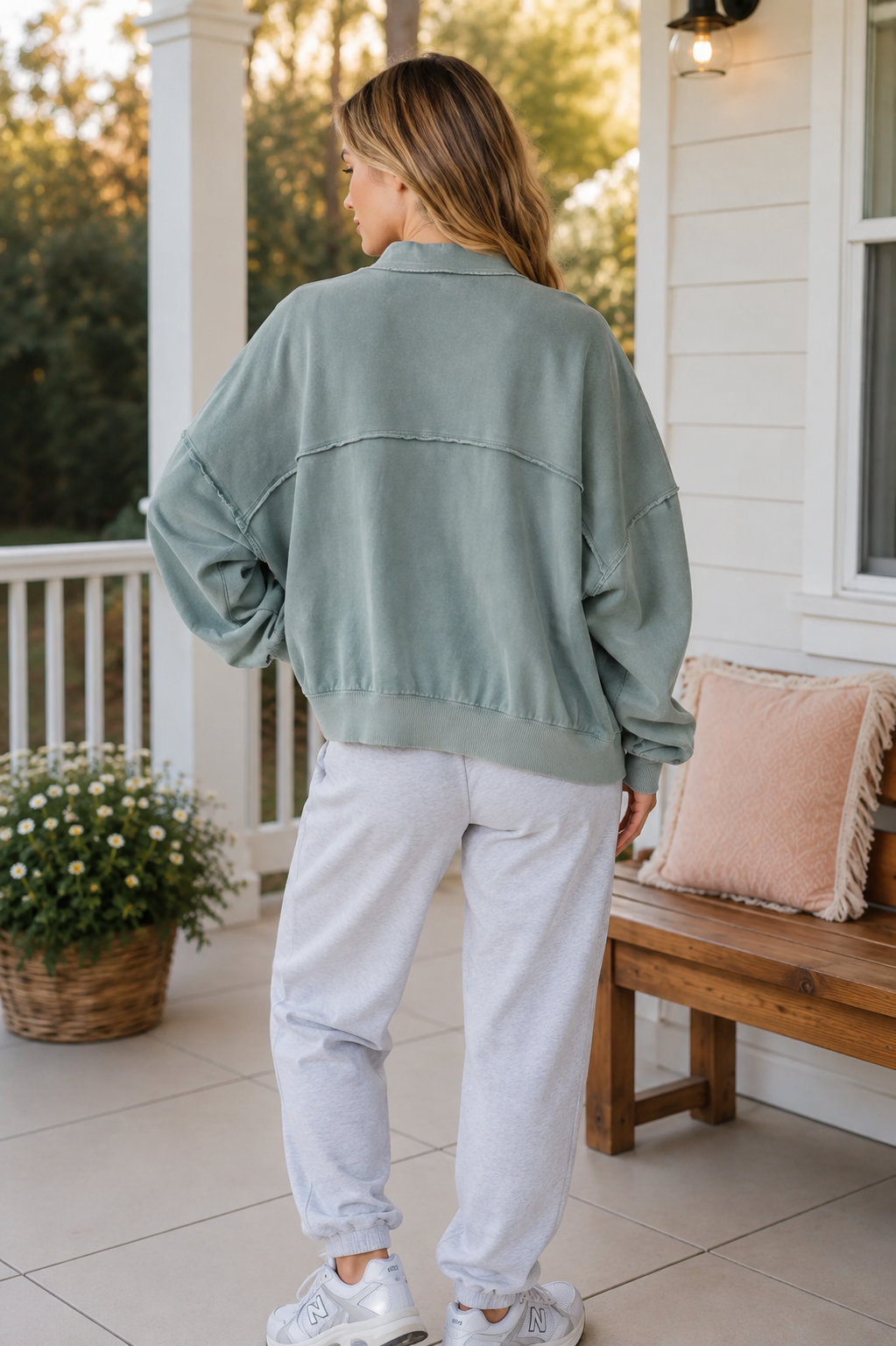 Solstice Mineral Wash Cardigan