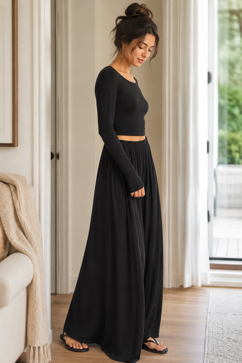 Staying In Long Sleeve Lounge Set