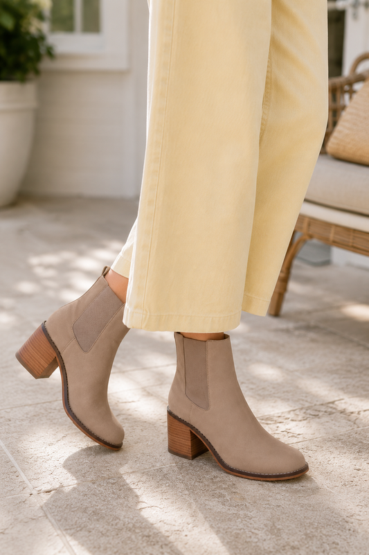 Dakota Cedar Wood Bootie