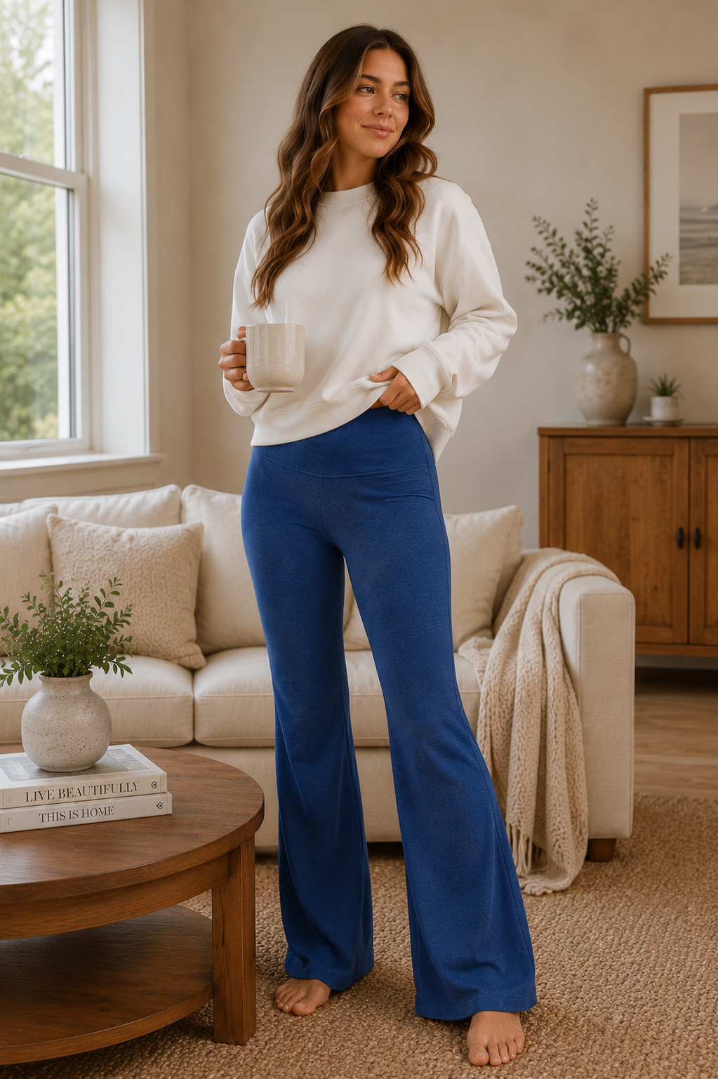 Mary Flare High Waist Yoga Pants