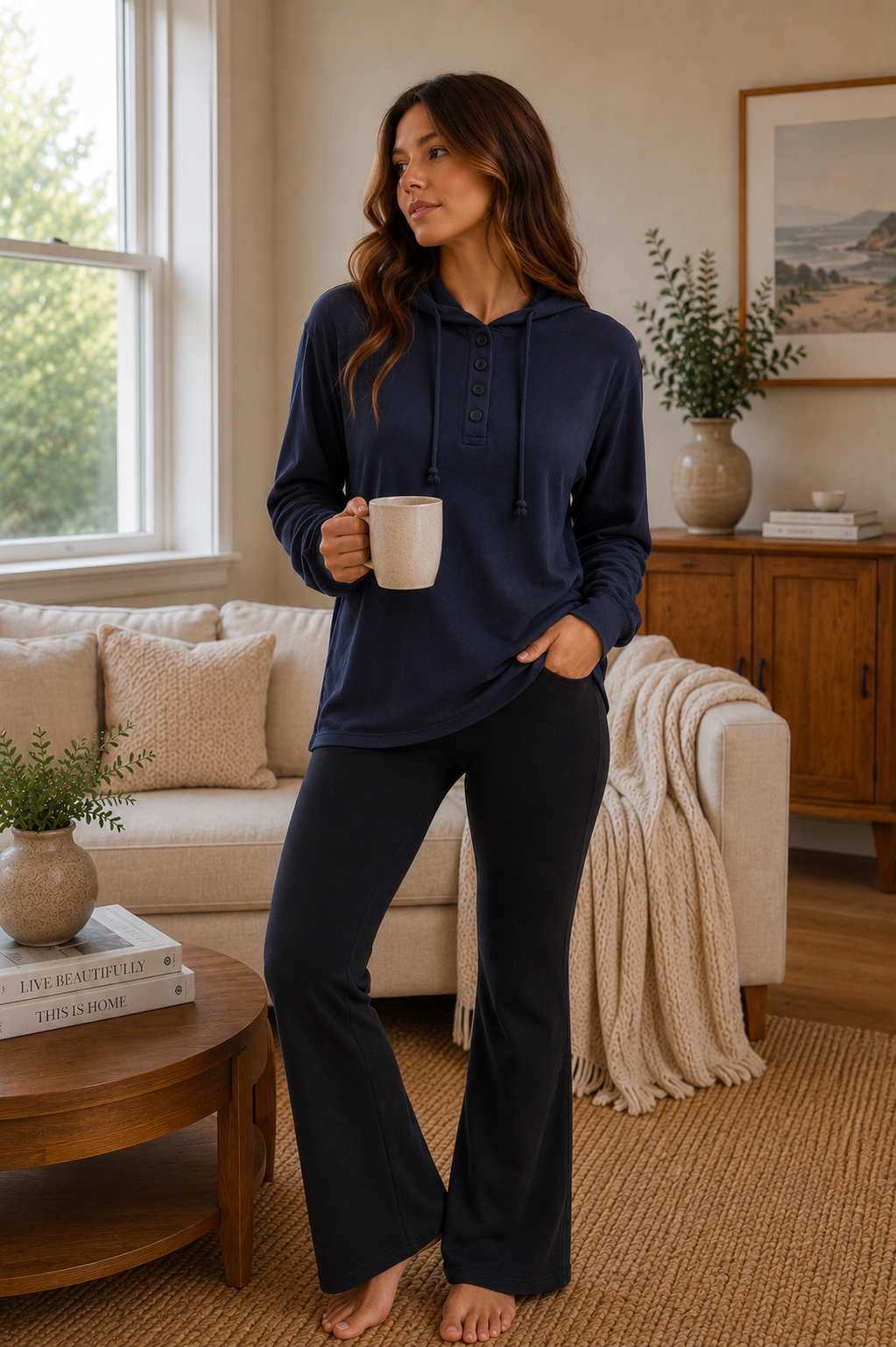 Henley Hoodie