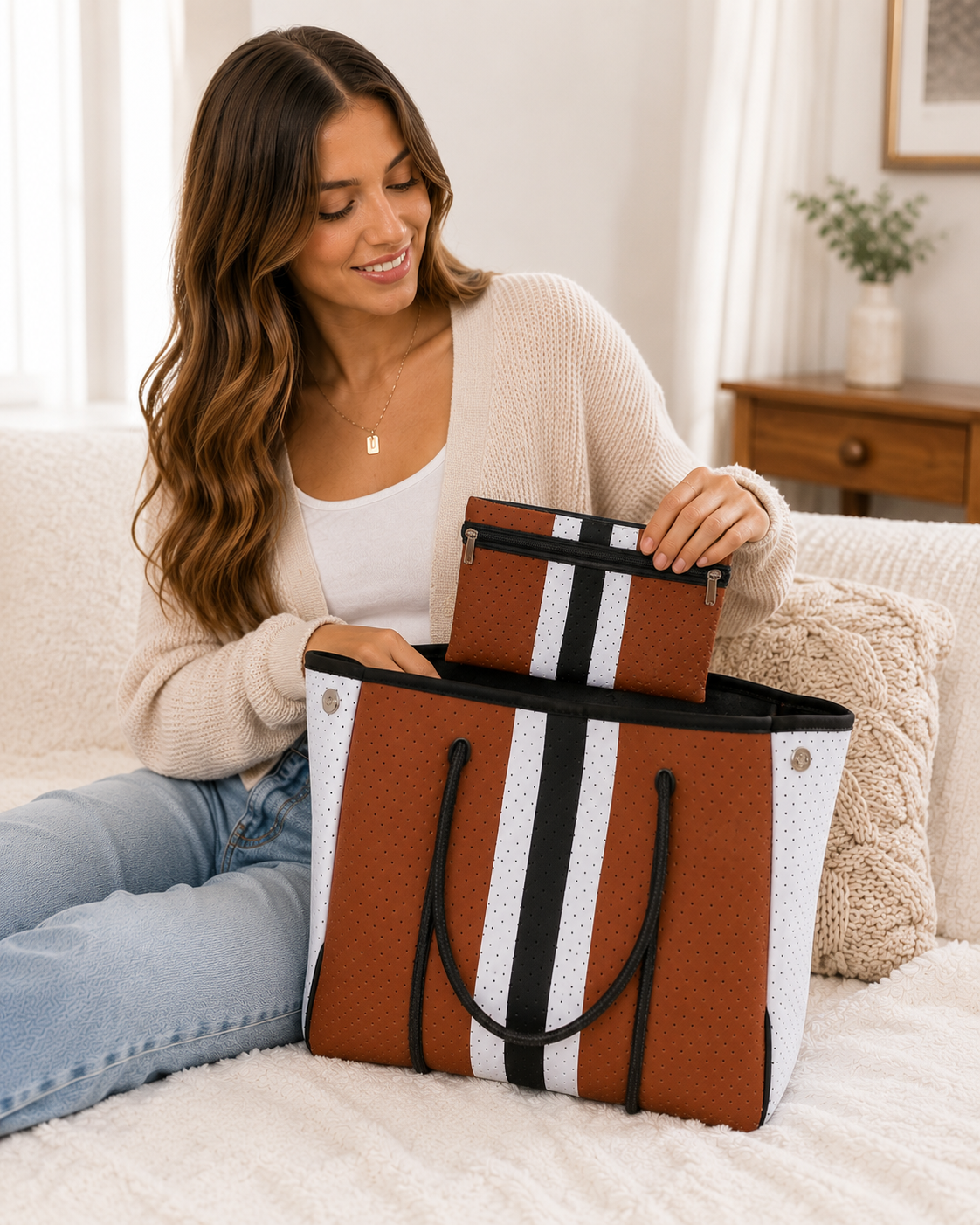 Neoprene Carryall Tote