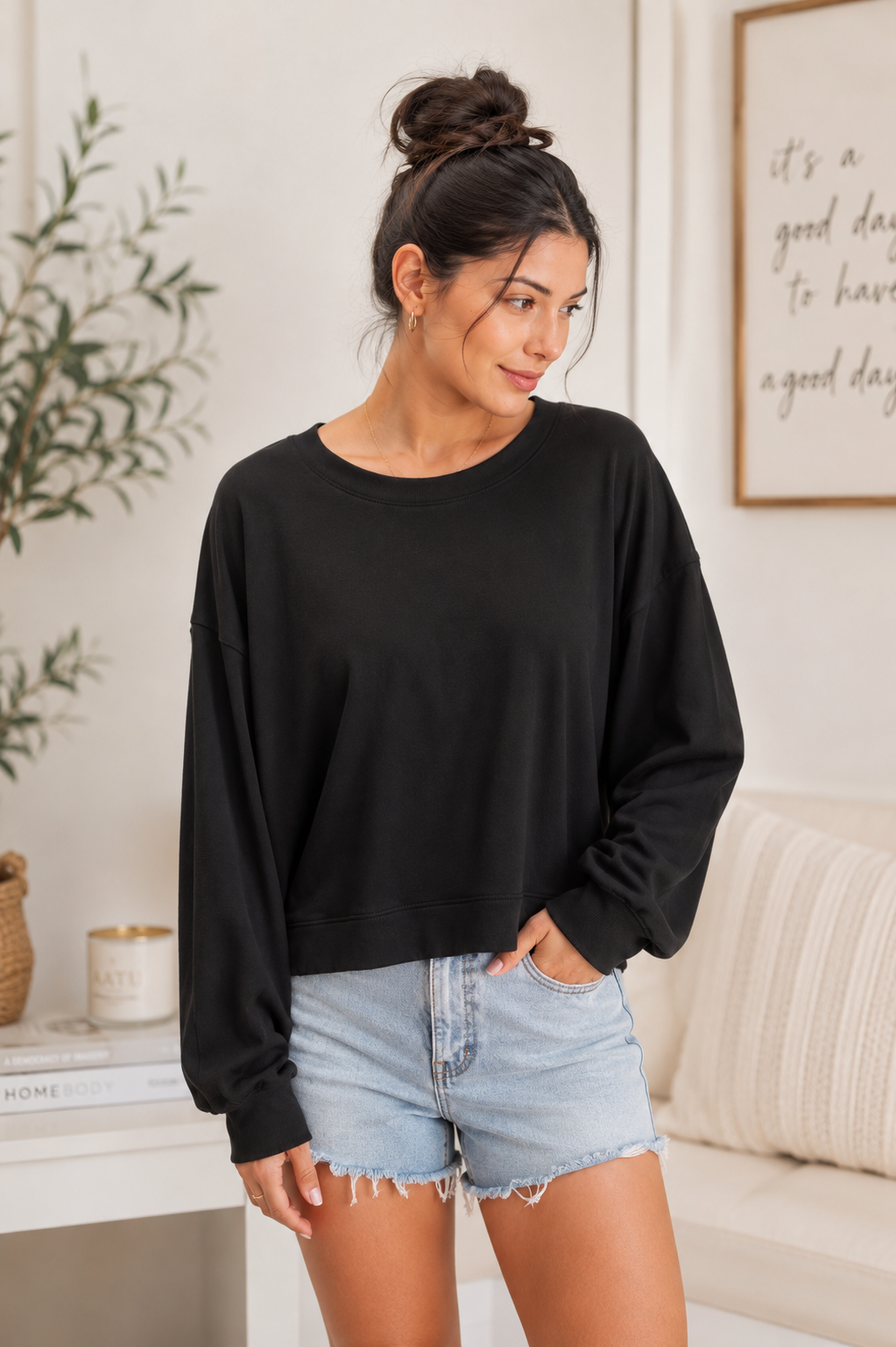 Crew Neck Top