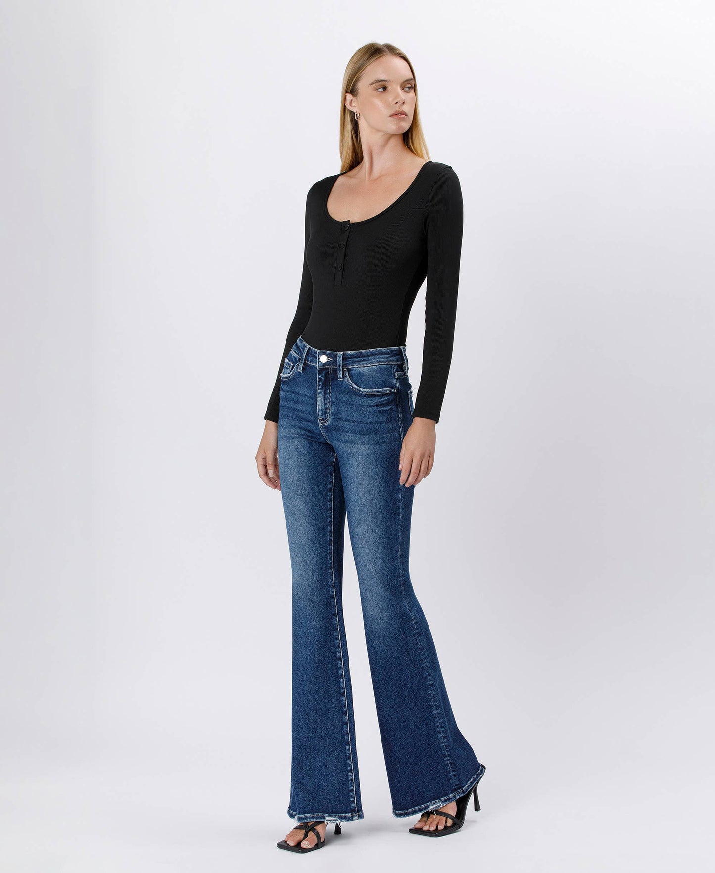 Lovervet Haven High Rise Flare Jeans