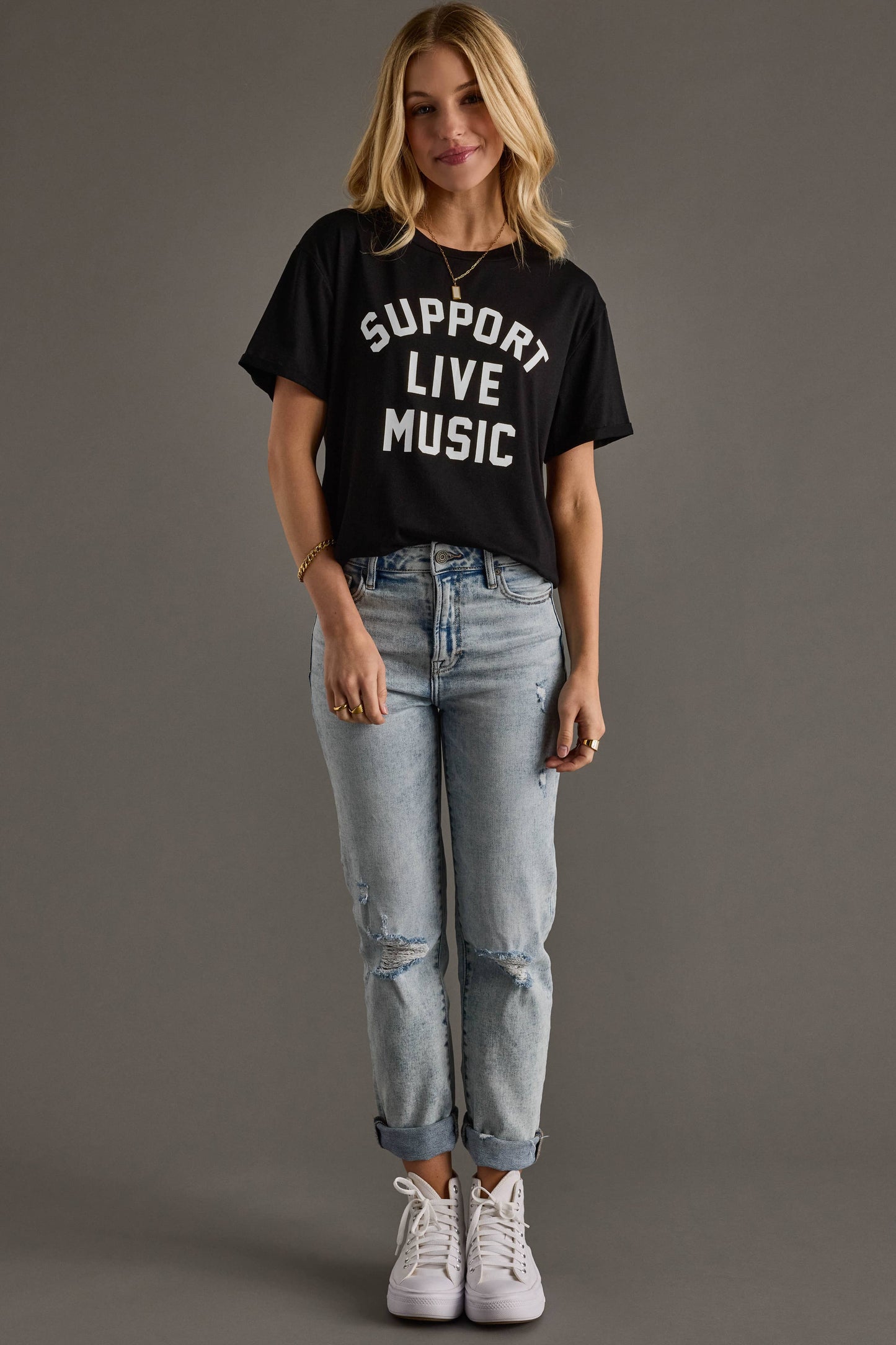 Support Live Music Tee