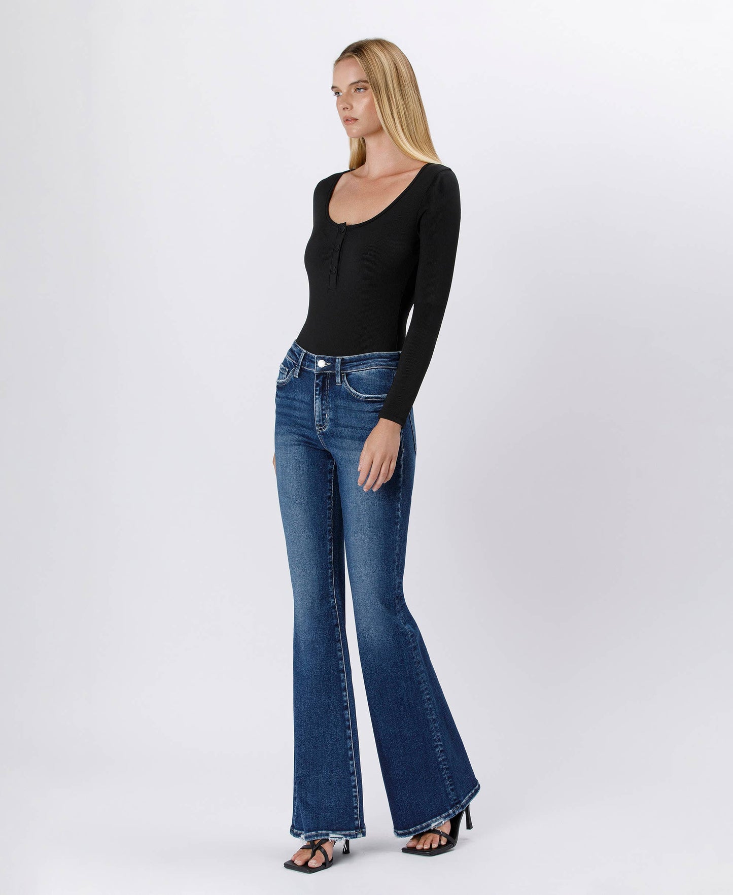Lovervet Haven High Rise Flare Jeans