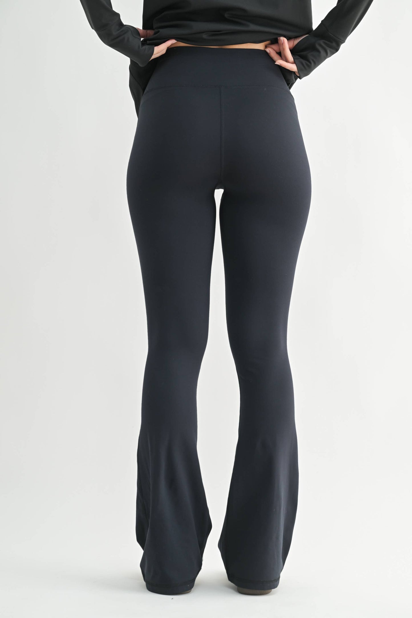 Venice Straight High-Waist Flare Legging