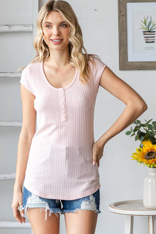 Coastal Living Short Sleeve Top