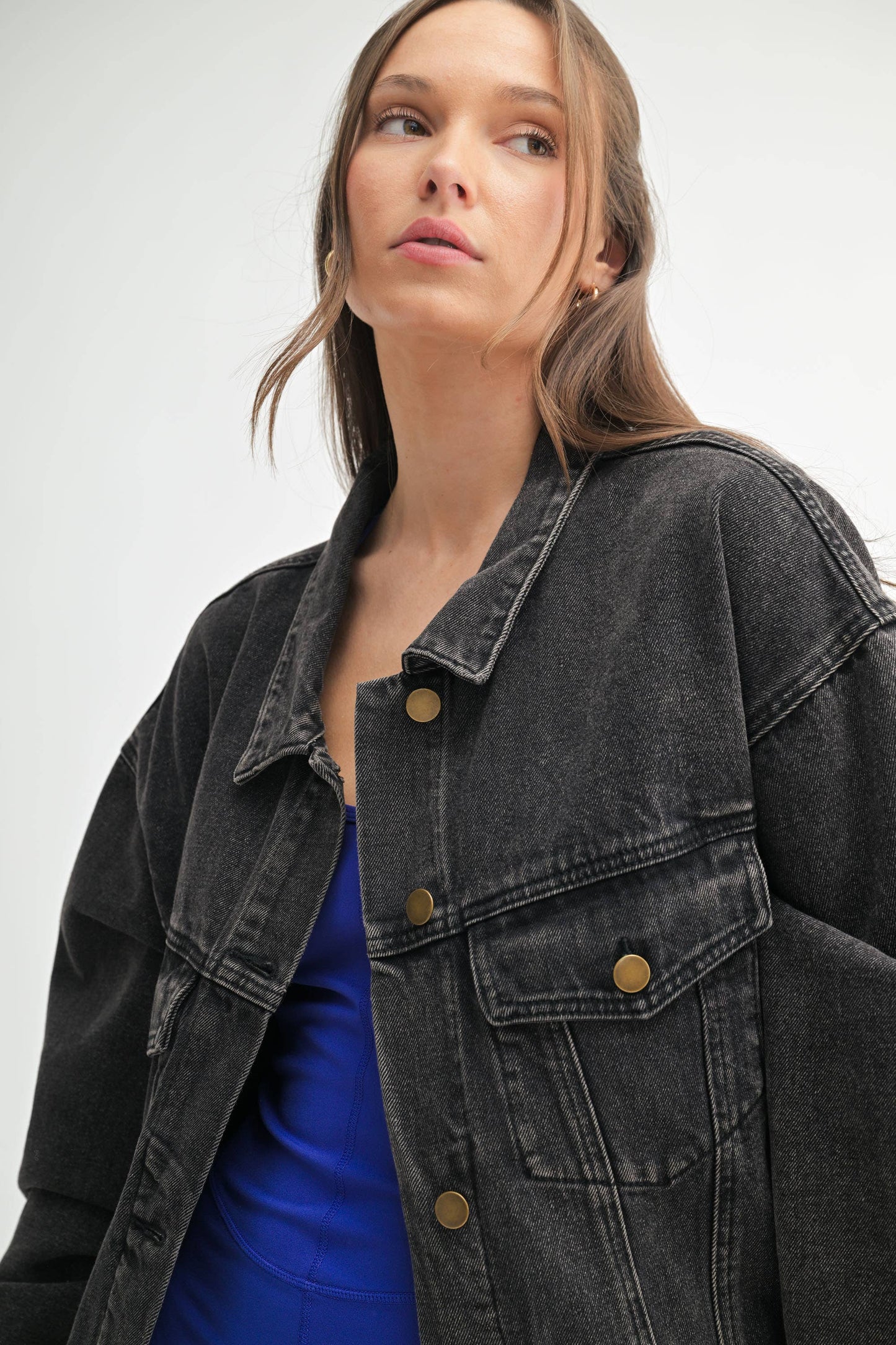 Move Over Oversized Denim Jacket