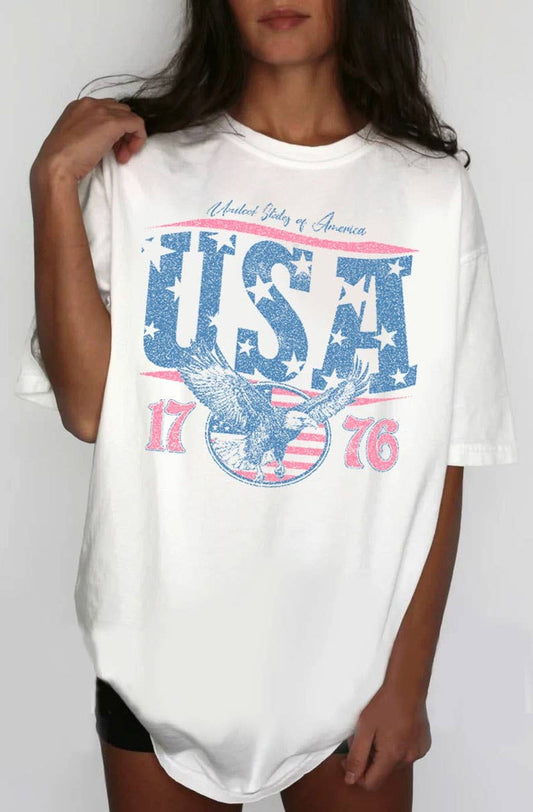 America 1776 Oversized Graphic Tee