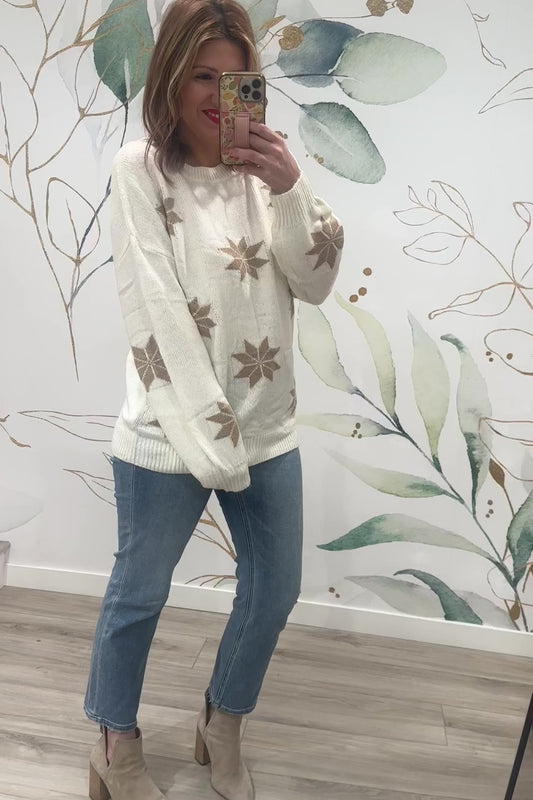 Snowflake Medley Sweater